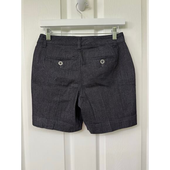 Style & Co Denim Shorts Womens 2P Mid Rise Zip Up Lightweight Chino - Picture 2 of 5
